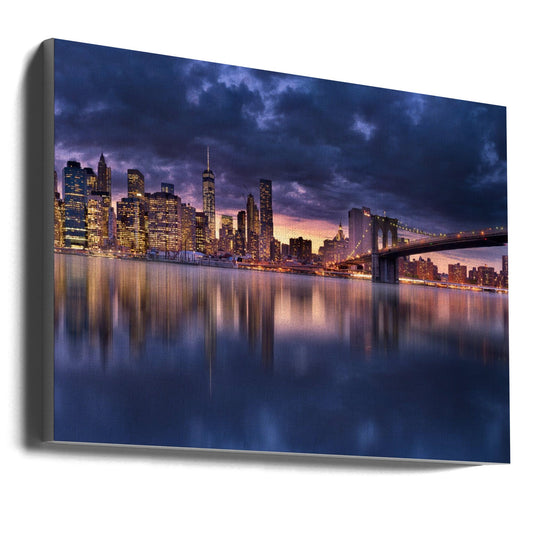 Wandbild Nikon Panorama. Manhattan