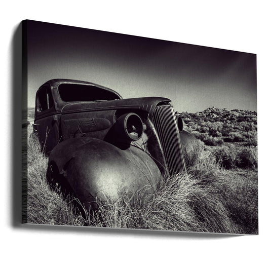 Wandkunst Entsorgtes-Auto