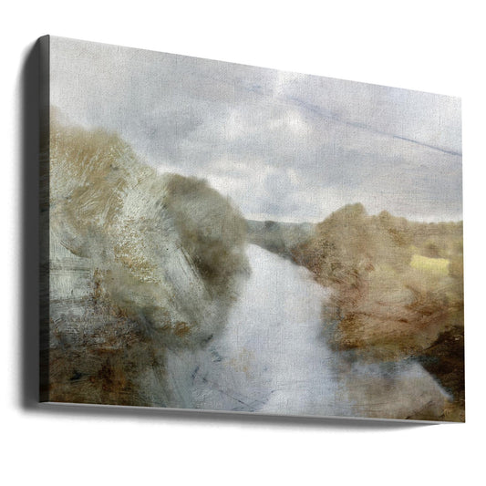 Wandbild Fluss