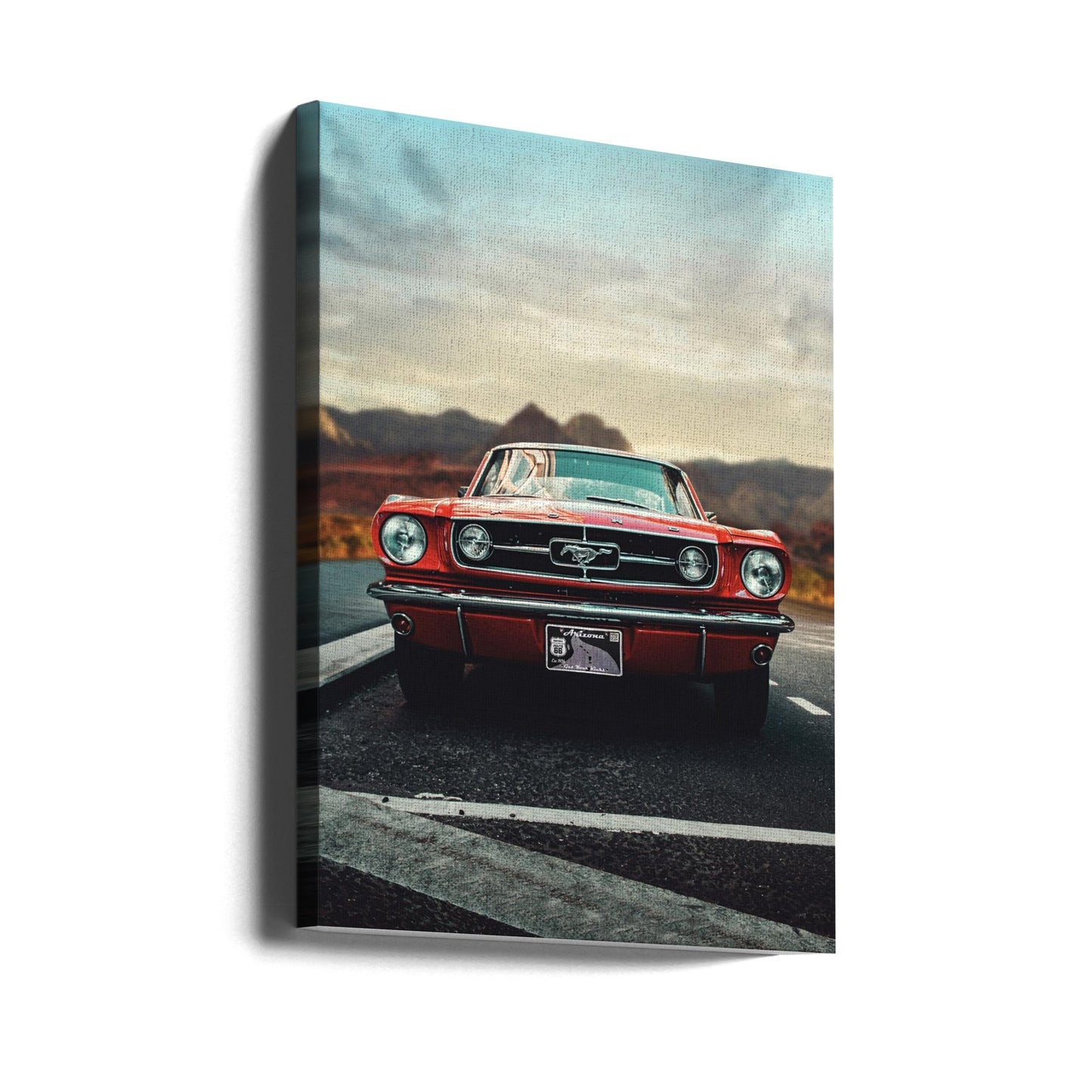 Wandbild Oldtimer Liebe