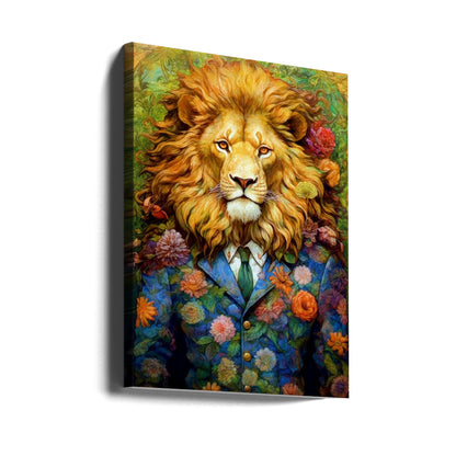 Wandbild Löwe Tierkunst #löwe