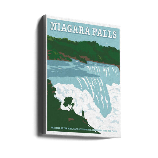 Wandbild Niagara FälleReise-Kunstdruck