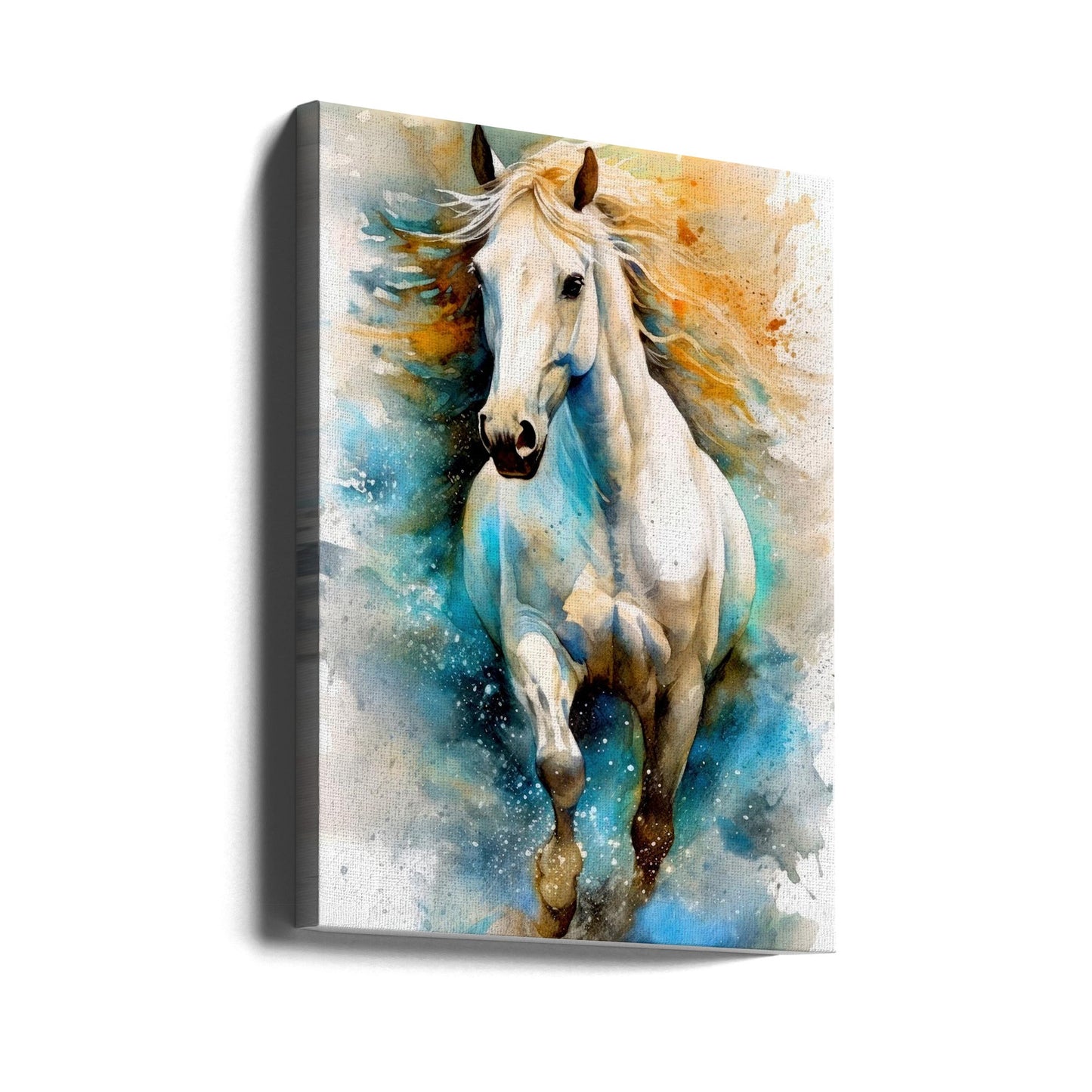 Wandbild Aquarell Pferd (14)