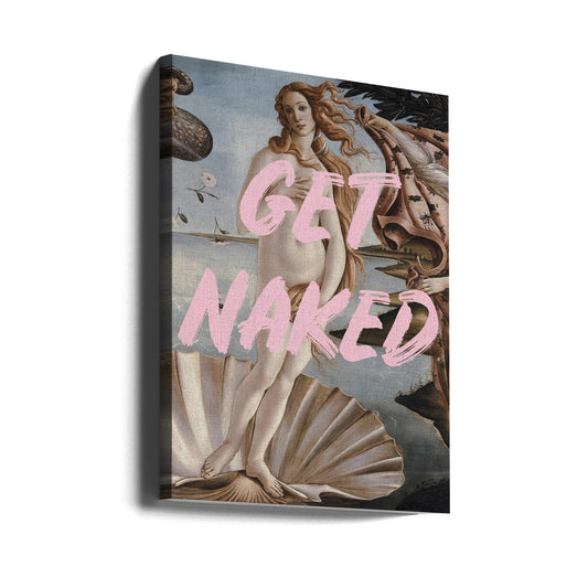 Wandkunst Venus zieh dich aus