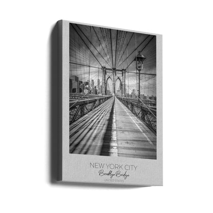 Wandbild NEW YORK CITY Brooklyn Bridge