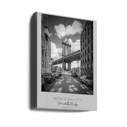 Wandbild-NEW YORK CITY Manhattan Bridge