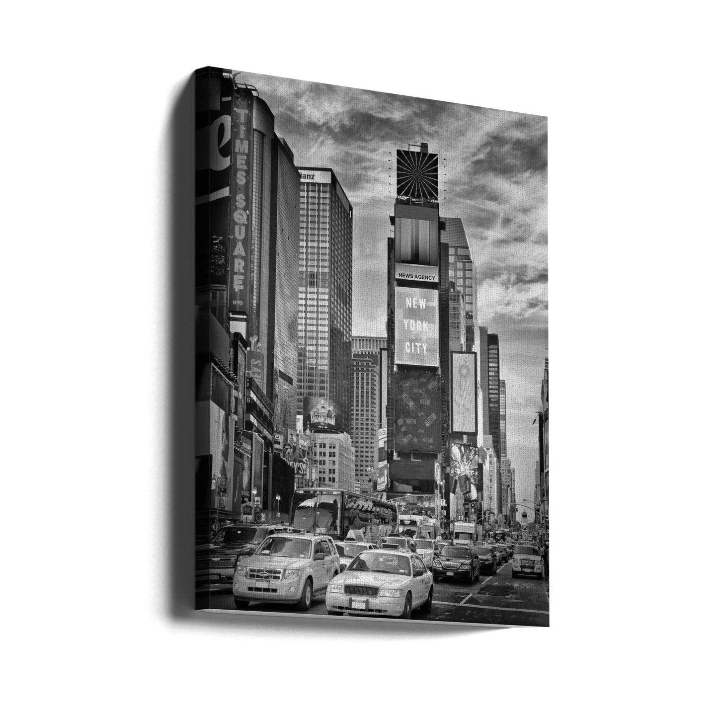 Wandbild NEW YORK CITY Times Square - Monochrom