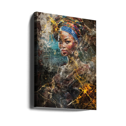Wandkunst Afrikanische Kunst Illustration Wandkunst 067