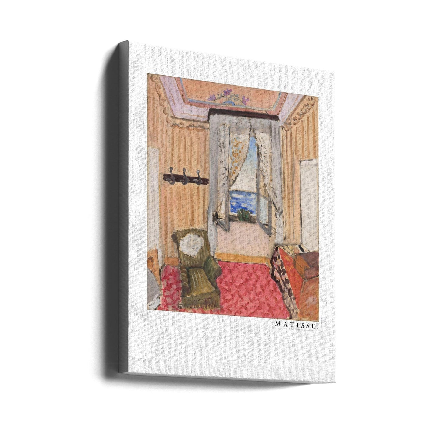 Wandbild „Ma Chambre Au Beau Rivage“