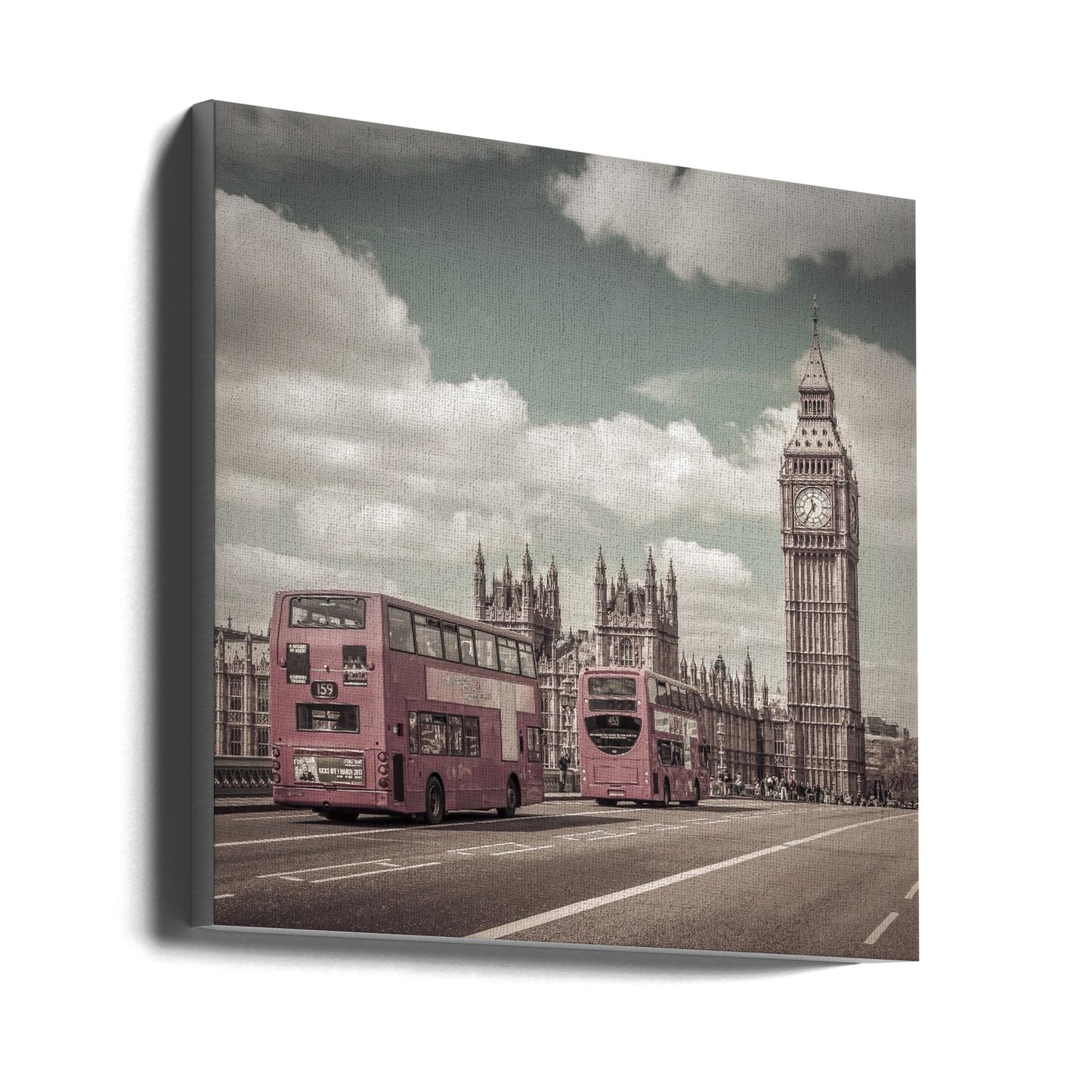 Wandbilder Typisch London | urbaner Vintage-Stil