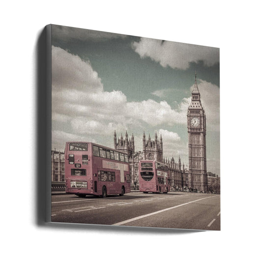 Wandbilder Typisch London | urbaner Vintage-Stil