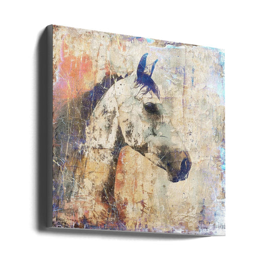 Wandbild Pferd Vintage-Kunst Illustration 04