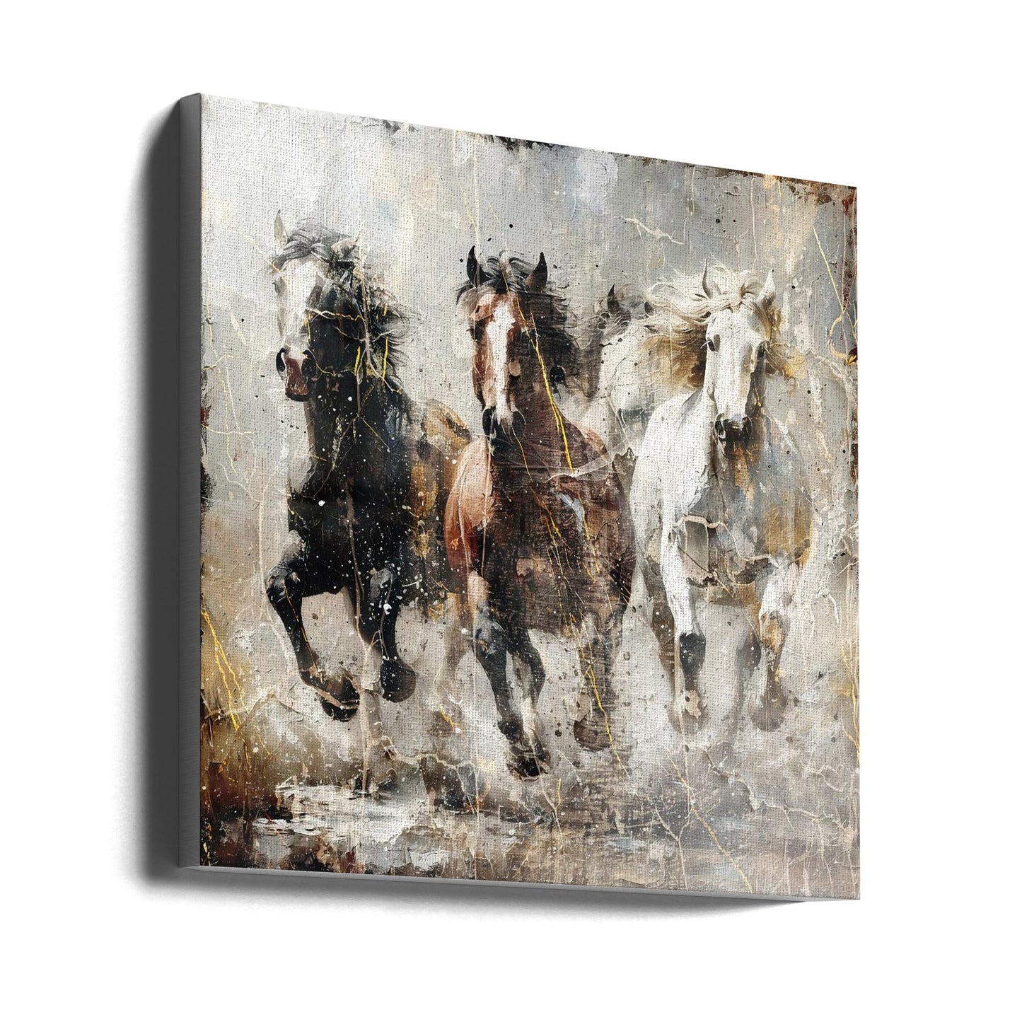 Wandbild Pferd Vintage-Kunstillustration 15