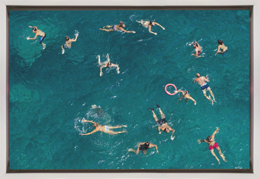 Wandkunst Blaues Wasser Schwimmen