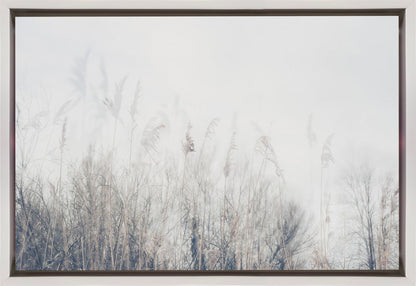 Wandbild Landschaft aus Schilf und Gras