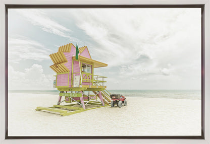 Wandbild MIAMI BEACH Vintage Florida Flair