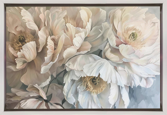 Wandbild Poster Blumen Malerei 1
