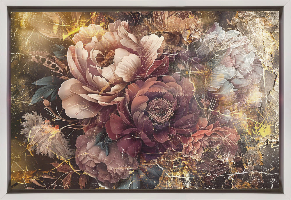 Wandbilder Blumen Blumen Illustration Wandkunst 096