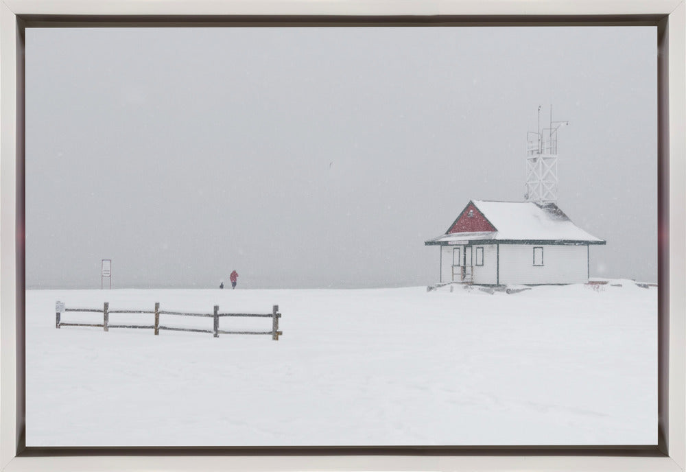 Wandbild Gildehaus am Strand I Leinwandbild
