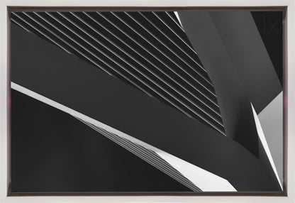 Wandbild Abstraktion eines Schwans