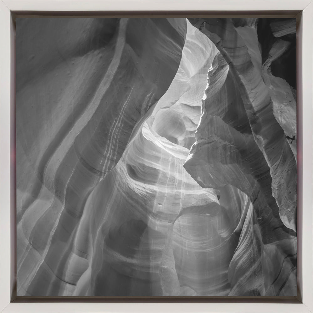 Wandbild MONOCHROMER ANTELOPE CANYON Tageslicht