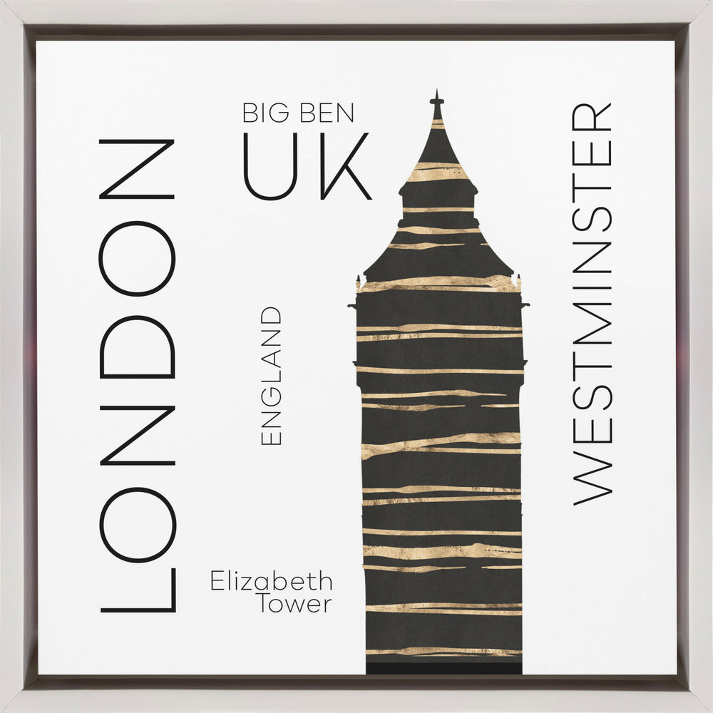 Wandbild Urban Art LONDON Big Ben