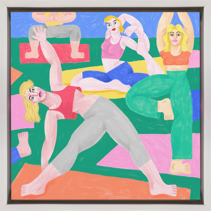 Wal Art Yoga Ga