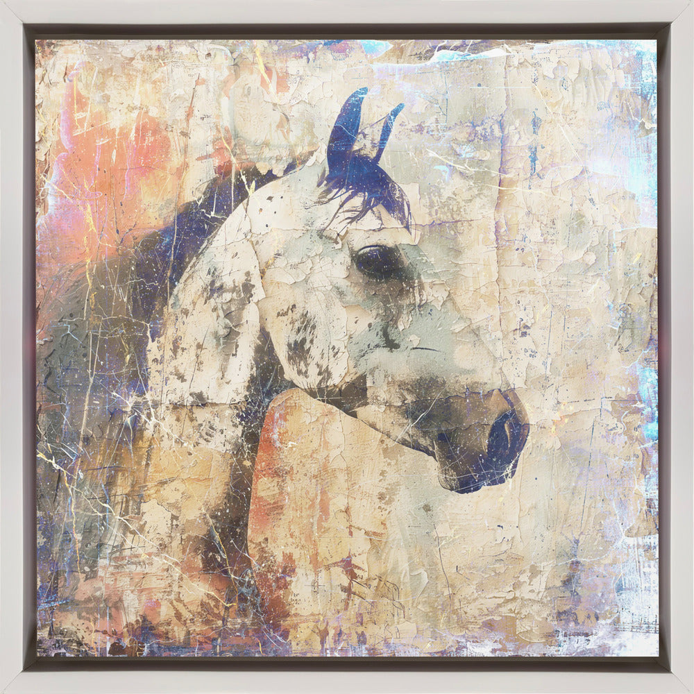 Wandbild Pferd Vintage-Kunst Illustration 04