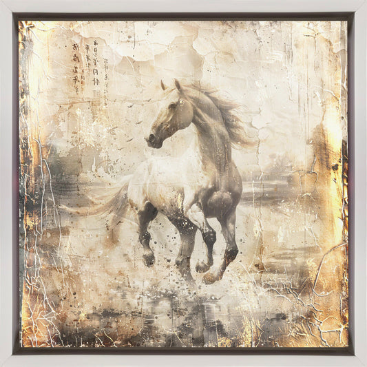 Pferd Vintage Kunstillustration 16