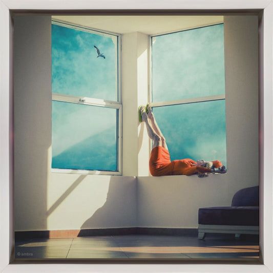 Wandkunstzimmer mit Aussicht
