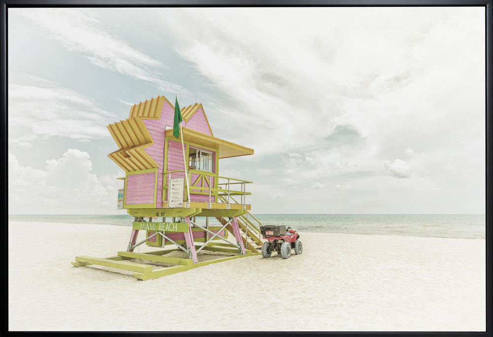 Wandbild MIAMI BEACH Vintage Florida Flair