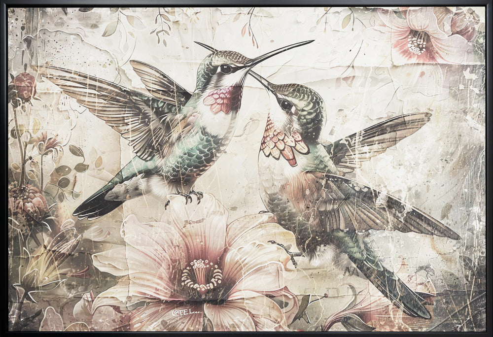 Wandkunst Vogel Vögel Tier Vintage Kunst Illustration Wandkunst 10