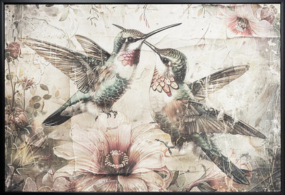 Wandkunst Vogel Vögel Tier Vintage Kunst Illustration Wandkunst 10