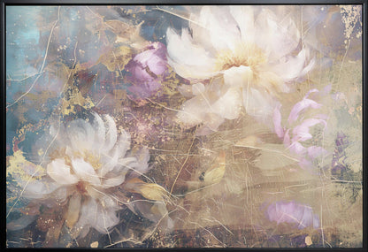 Wandbild Blumen Blumenkunst Illustration Wandkunst 002