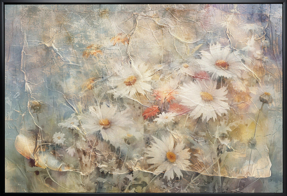 Wandkunst Blumen Floral Kunst Illustration Wandkunst 009