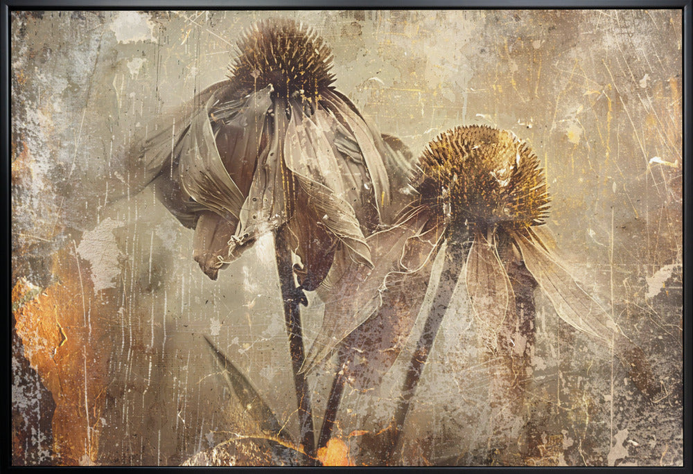 Wandbild Blumen Blumenkunst Illustration Wandkunst 082