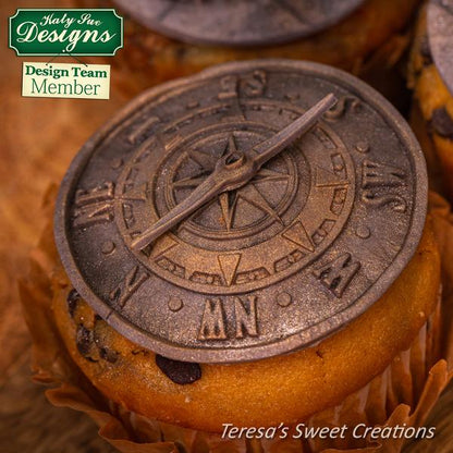 Antique Compass Silicone Mould
