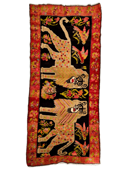 Kaukasischer Karabach-Teppich | 1,35 m x 2,95 m