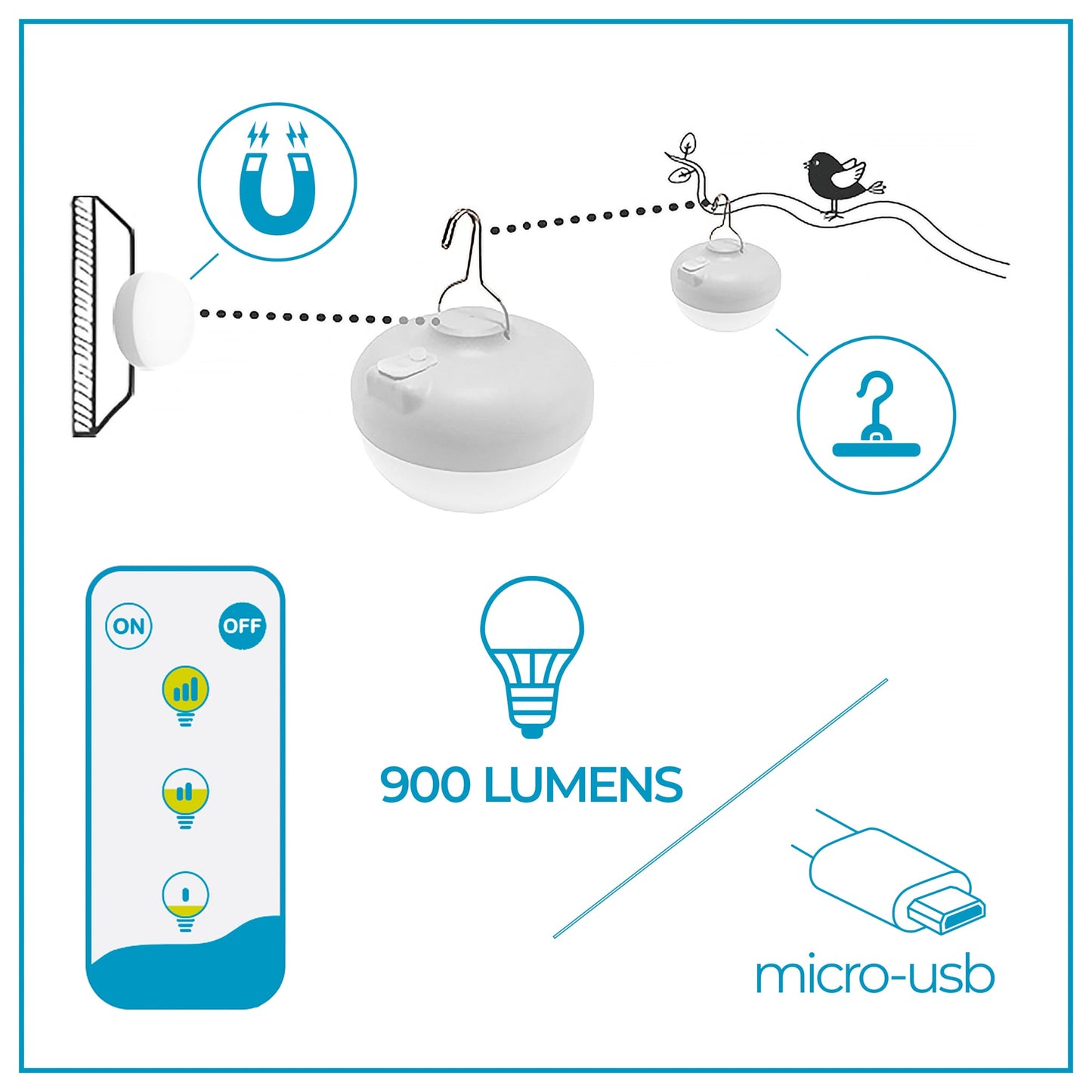 Cherry Ambient Lighting<br> (solar & rechargeable)