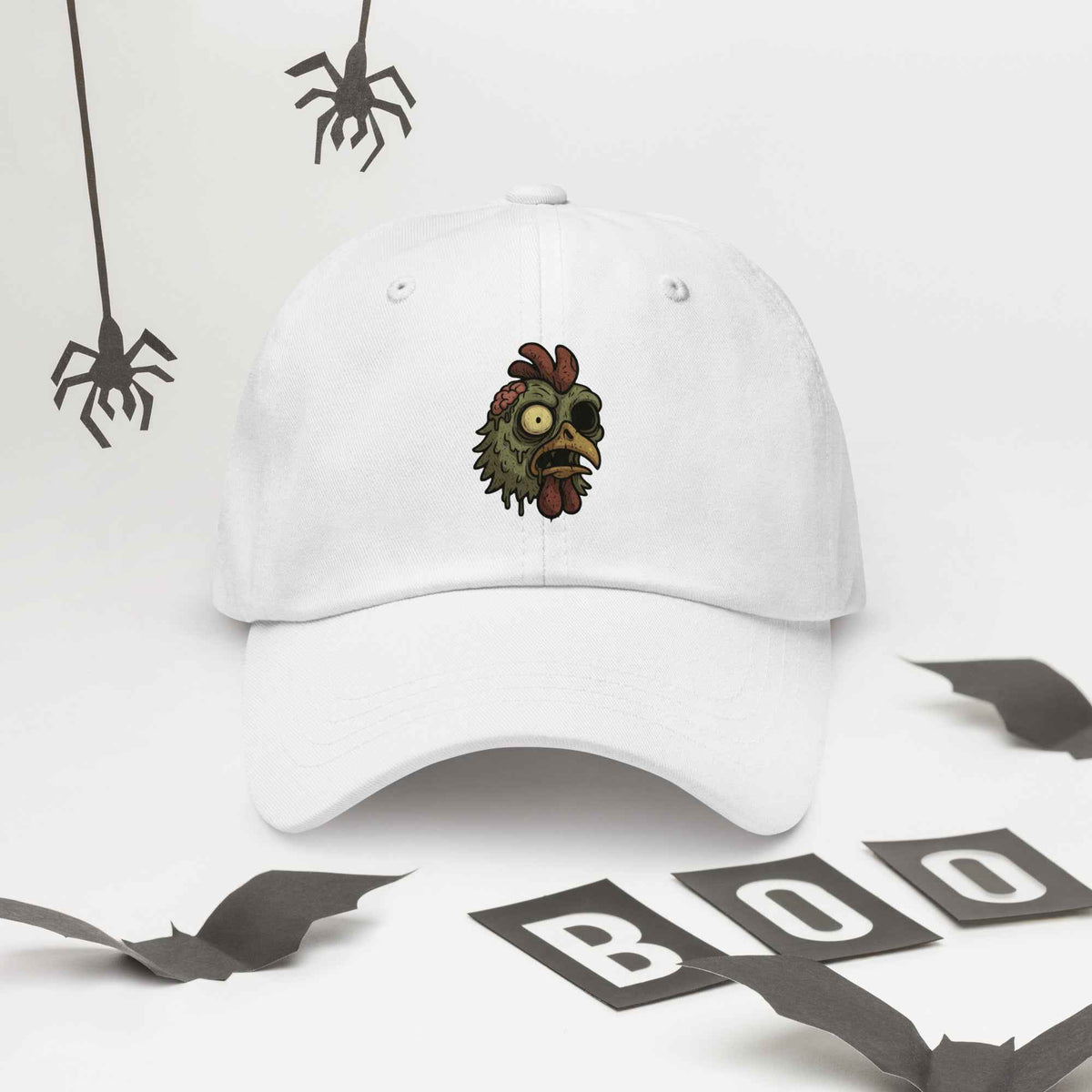 Halloween Chicken Zombie Cap