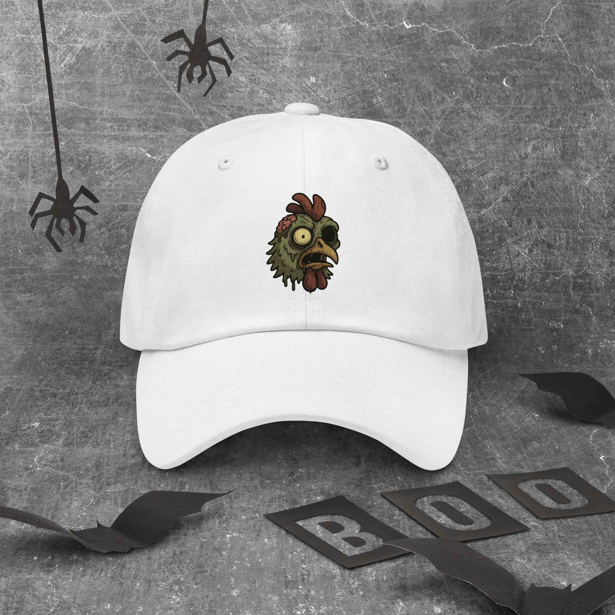 Halloween Chicken Zombie Cap