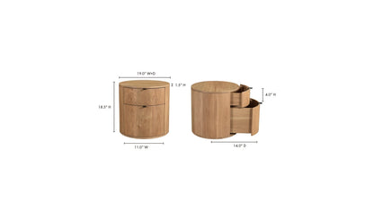 Colin Top-Grain Leather Bed