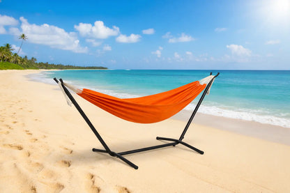 Colombian Double Hammock with Universal Hammock Stand