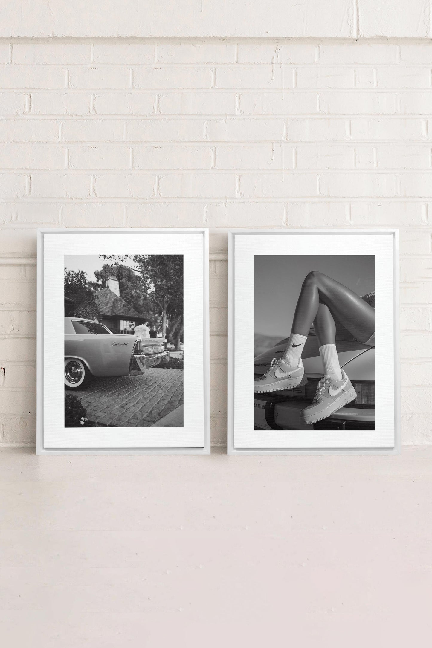ELEGANZ SELIGES DUO (2 Werke auf gespannter Leinwand)
