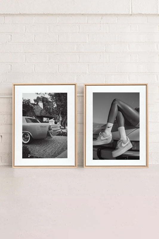 ELEGANZ SELIGES DUO (2 Werke auf gespannter Leinwand)