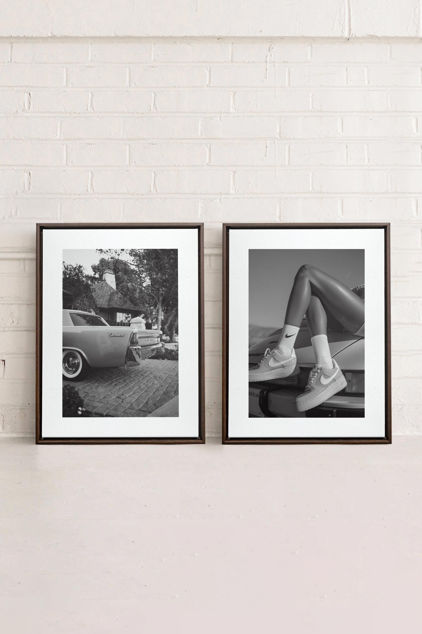 ELEGANZ SELIGES DUO (2 Werke auf gespannter Leinwand)