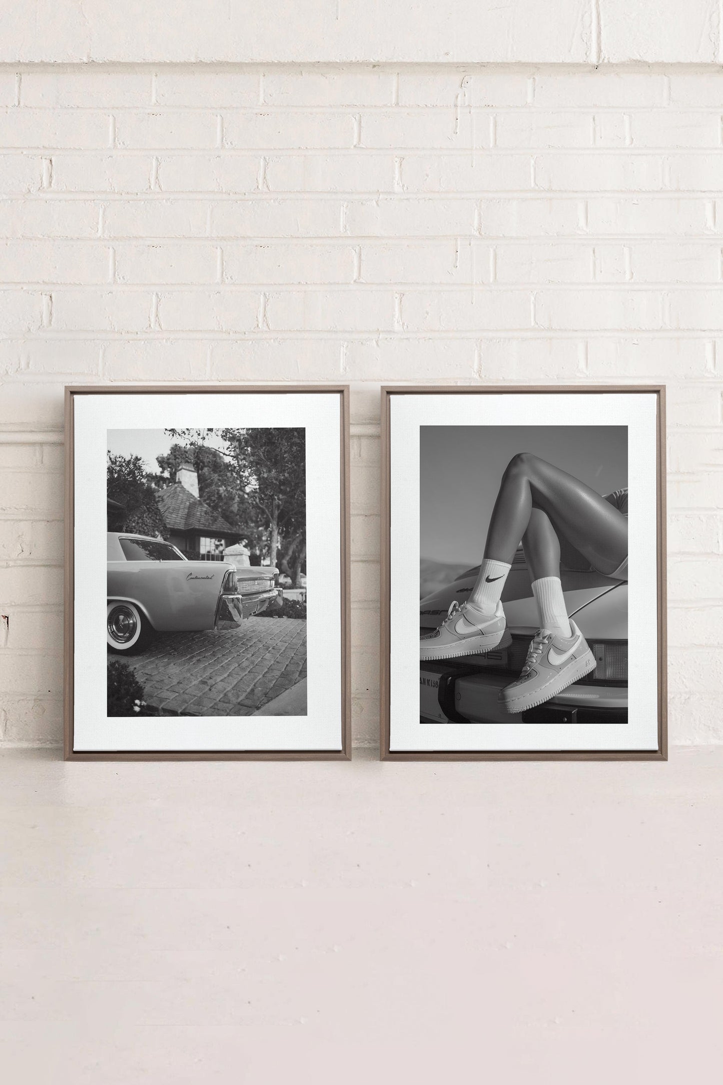 ELEGANZ SELIGES DUO (2 Werke auf gespannter Leinwand)