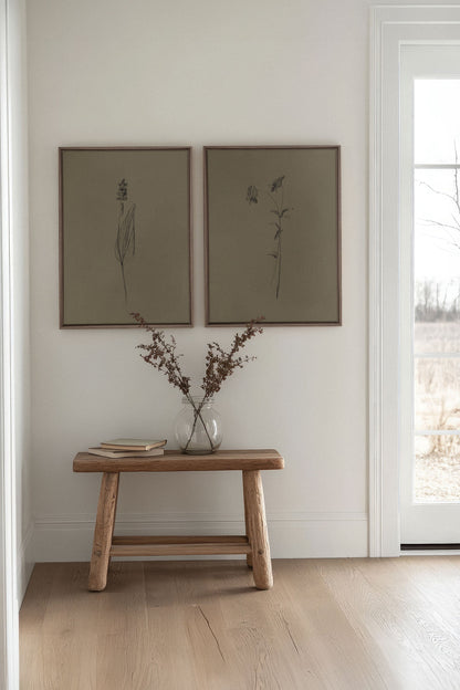 DUO WILDER GEIST (2 Werke auf gespannter Leinwand)