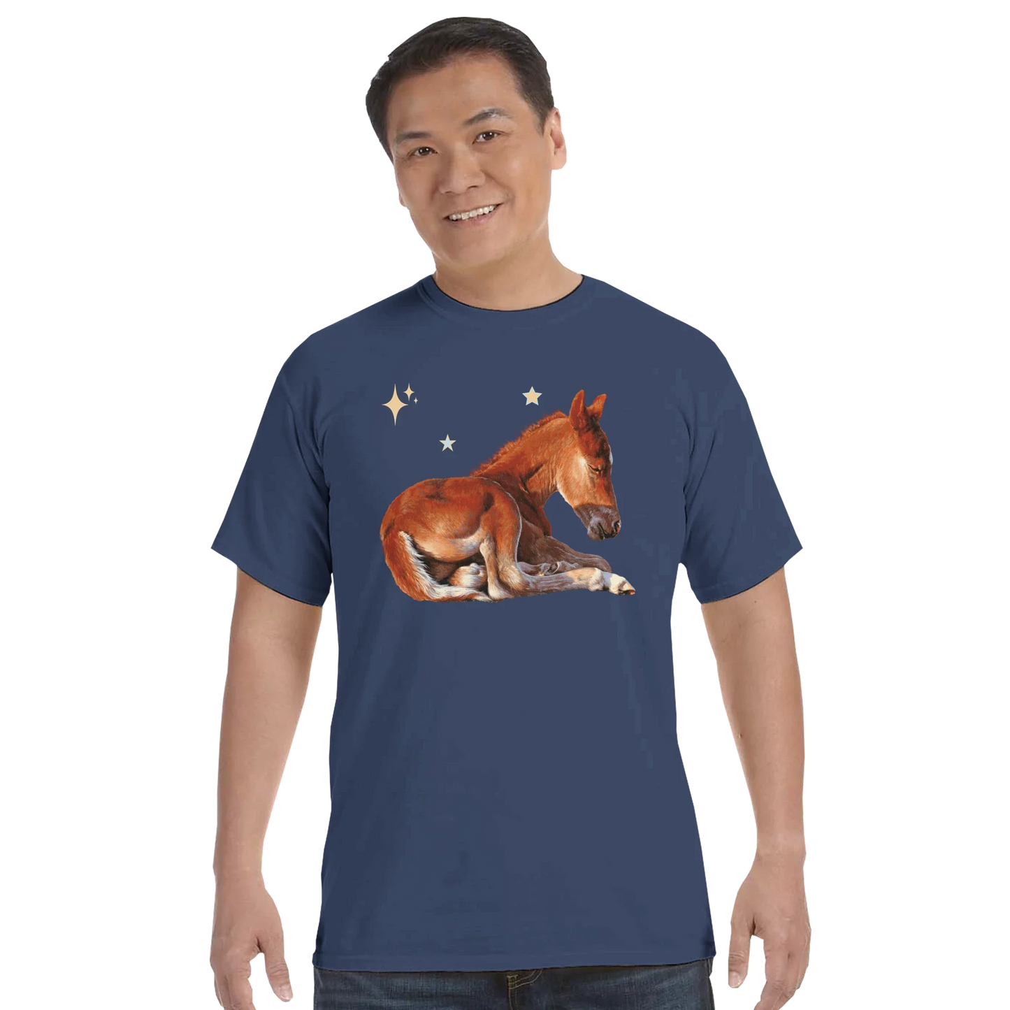 Schlaf-T-Shirt aus weicher Baumwolle – vielseitige Schlaf- und Freizeitkleidung