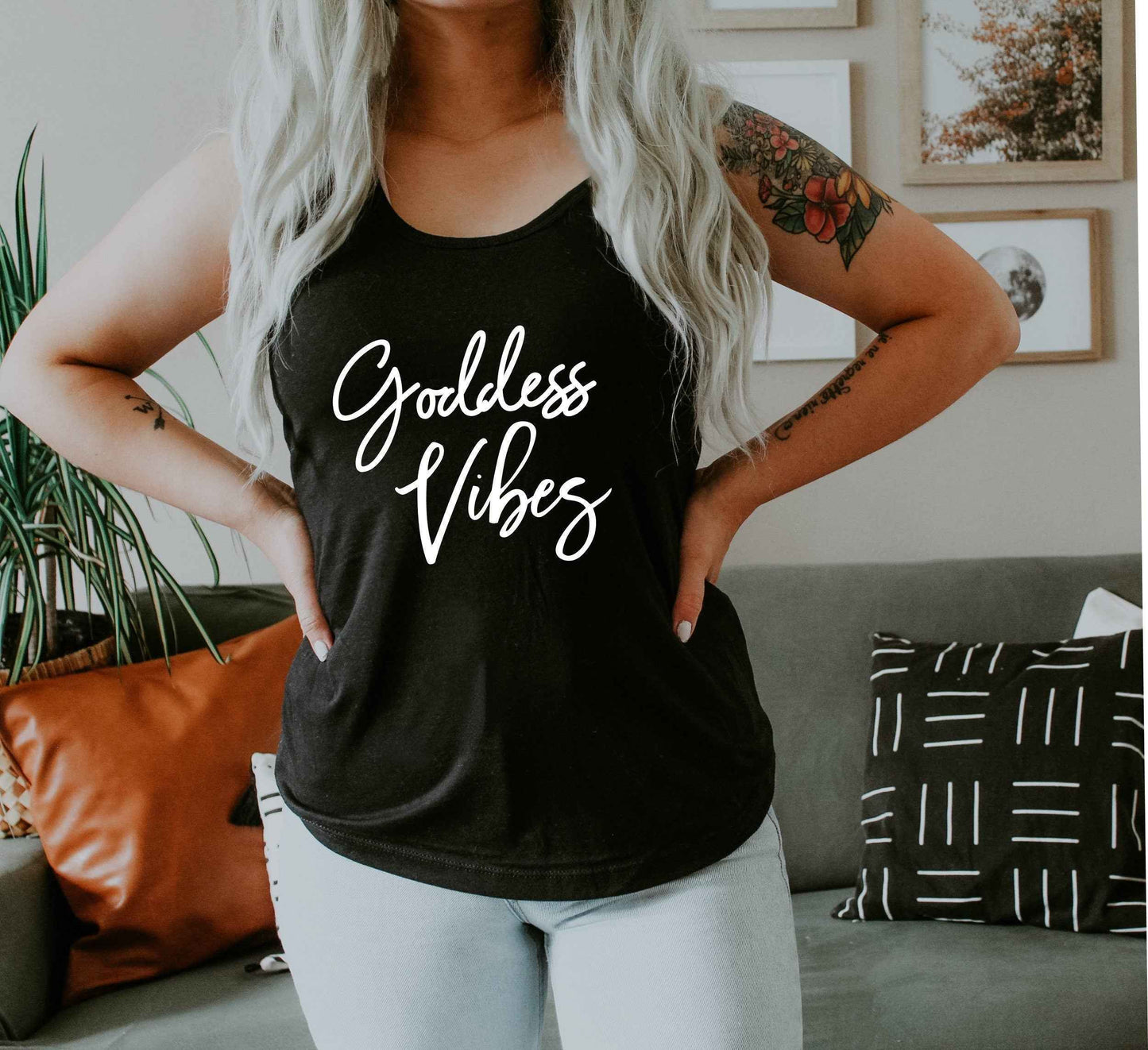 Goddess Vibes Racerback Tank Top